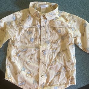 Janie & Jack Boys 12-18mos Button Down Shirt
